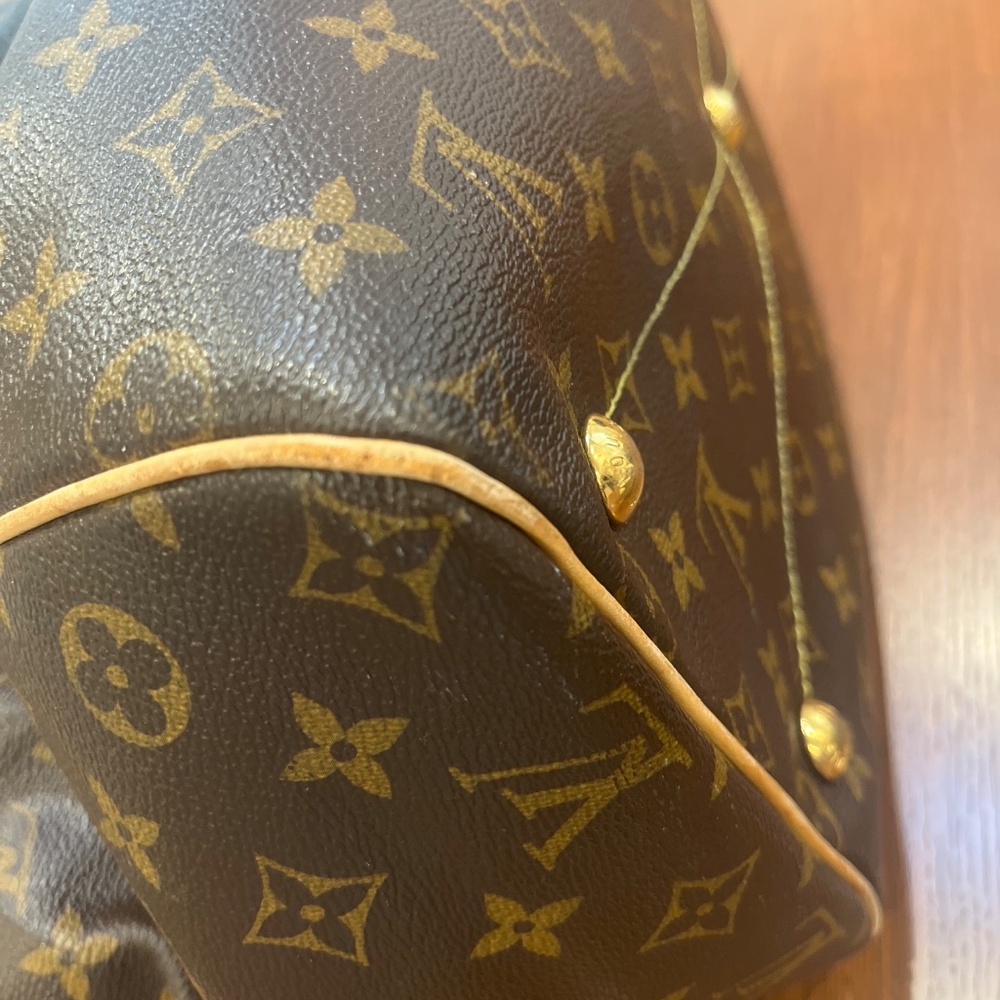 Louis Vuitton Monogram Canvas Top-Handle Tote with Vachetta Trim - Picture 7 of 16